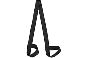 ACZET Yoga Mat Strap Carry Sling Multipurpose Lightweight Adjustable Loops for Yoga Matt Portable Shoulder Belt Fitness Stretching Straps Yoga Mat Carrier & Yoga Belt in One