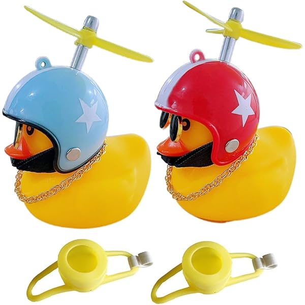 Velo Bebe Sonnette Vélo Canard Rigolote - Accessoire Vélo Enfant/adulte ( Jaune) Klaxon Velo Rigolo