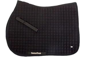 Details zu Back on Track Schabracke Springen/VS Welltex® No I schwarz mit Keramikfasern (CoB)