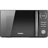 MEDION Microwave with Grill and Hot Air Function (3 in 1, 23 L, 900 W, 1000 W Grill, 1680 W Convection, 10 Automatic Programs