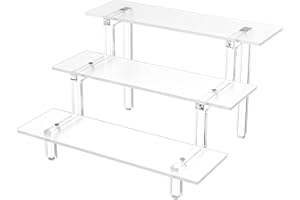 Grarry Cupcake Ständer, 30CM Acryl Display Ständer, Funko POP Ständer, Acrylstände Dessert Ständer, Acryl Riser Display Regal für Figuren Schmuck Lippenstift Nagellack Schrank, Gewürze Gestell