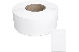 Kontinuerliga etiketter, 30 x 45 mm, tomma, 1 000 stycken per rulle