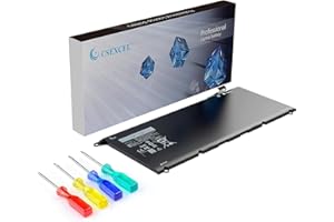 CSEXCEL JD25G 9343 9350 Batterie pour Ordinateur Portable Dell XPS 13 XPS13 13D XPS13D 13-9343 13-9350 13D-9343,90V7W 090V7W 0DRRP 0RWT1R RWT1R 0N7T6 P54G 5K9CP JHXPY