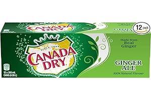 Canada Dry Ginger Ale Fridge Pack Cans, 355 mL, 12 Pack