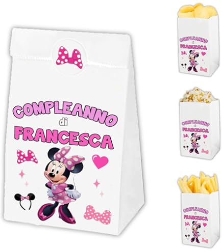 Sacchetti Frozen Per Compleanno E Feste