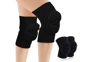 UICCVOKK Knieschoner Volleyball Knieschützer Tanzen 0,78 Zoll Dicker Schwamm Knieschoner Tanzen, Kollision Knieschutz Knie Schoner Sports Kniescheibenpolster für Handball Fußball Yoga Sport