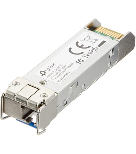 Module SFP BIDI 1,25G 1000Base-BX - 20 Km, LC Simplex, Tx1310/Rx1550 Nm - Compatible Cisco, Mikrotik, Avec DDM