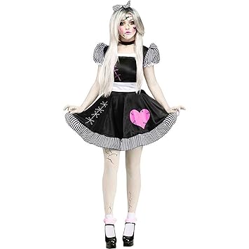 Ladies Broken Doll Fancy Dress Costume - Fancy Me Limited