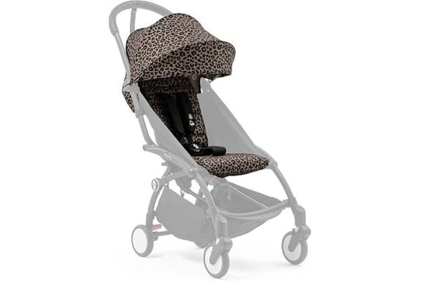 Pack Couleur 6+ Assise pour Poussette YOYO 3 Leopard - Wild Collection - Stokke