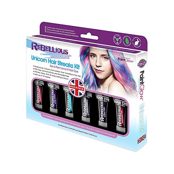 Paintglow Kit Semipermanente De Tinte Para El Cabello