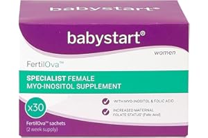 Babystart FertilOva Fertility Supplement, Help with Conception for Women - for Female use (30 sachets)