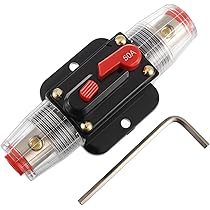DAZZLEEX Set di prese per motore per pesca a traina, 12-24 V, 10 AWG, 3