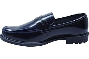 AK COLLEZIONI Mocassini Uomo Class Ecopelle Oxford Scarpe Eleganti