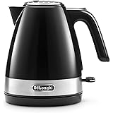 De'Longhi Active Line Kettle, anti-scale filter, 1.7 Liters, 360° swivel base, KBLA3001.BK, Black