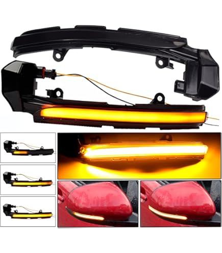 QKLsudua Luci LED Sequenziali Per Specchietti Laterali - Compatibili Con Seat Ateca Cupra 5D 2016-2021 E Tarraco 2018+ - Foto 2