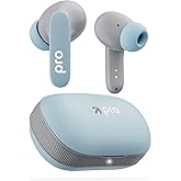 GOBOULT Z20 Pro Made in India Ear Buds Wireless 60H Playtime, 4 Mics Calling, 45ms Low Latency Gaming, 13mm Bass Driver Earbuds Buds TWS Bluetooth Wir