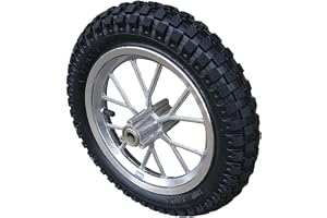 HMParts komplett hjul bak 8 tum med däck 12 1/2 x 2,75 mini cross Dirtbike 2-takt