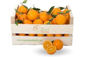 NARANJAS DANIEL | Naranjas de mesa de Valencia (12 KG) | Del árbol a tu mesa | Sabor equilibrado, delicioso y dulce | Sin conservantes ni aditivos
