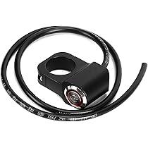 Interruttore Faro Per Moto Da 25mm - Impermeabile In Acciaio Per Manubrio, Con Luce Rossa - Foto 13