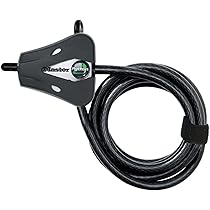 Verstelbaar kabelslot, combinatie draadslot trailcamera en kajakvergrendelingskabel apparaat comboslot verstelbaar koelkastslot voor kinderveiligheid met 6 voet lang snoer voor bagage koffer helm Verstelbaar kabelslot, combinatie draadslot trailcamera en kajakvergrendelingskabel apparaat comboslot verstelbaar koelkastslot voor kinderveiligheid met 6 voet lang snoer voor bagage koffer helm