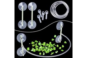 HyzaPhix Recinto per piante galleggianti per acquario, recinzione per piante galleggianti Decorazione Accessori per acquari per intercettazioni Piante galleggianti, Alimentazione pesci (bianco)