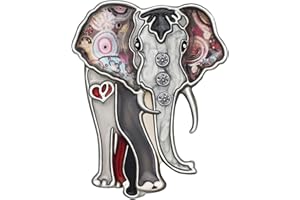 BAMAY Esmalte Elefante Broches Alfileres Aleación de Zinc Bufanda Solapa Pin Joyería Jungle Elefante Regalos para Mujer Niña Broches Charms
