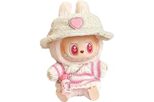 HYDTQCL Monster Kleidung, Bekleidung für 17cm Plüsch, Pullover Hoodie Bekleidung DIY Kinder Geschenke für Jungen und Mädchen(E)