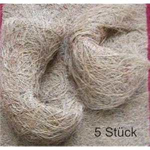 Kokosfasermatte mit 4 Pflanztaschen, 50 cm x 50 cm, 5er Pack (17,90 Euro je Stück)