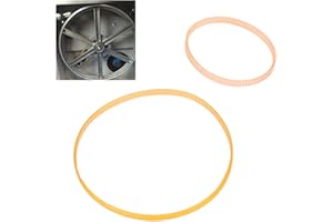 LVYXON Courroie de moteur de rechange pour scie à ruban – Convoyeur nervuré en V de 340 mm pour scie à bois de 25,4 cm et 620 mm pour scies à bois de 30,5 cm, orange (620 mm pour 30,5 cm)