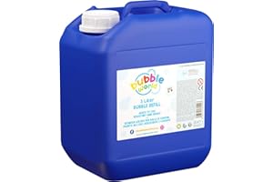 Bubble World- Recarga de Burbujas de jabón, Color Transparente, 3 L (Dulcop 103.833000)