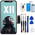 EFAITHLIFE for iPhone XR LCD Screen Replacement 6.1 inch(Model A1984, A2105, A2106, A2108) Display digitizer Assembly Touch Screen,with Frame Assembly Repair Tool