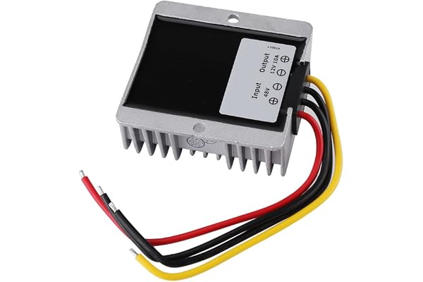 DC DC-omvandlare 48 V till 12 V, strömkälla spänning nedåt omvandlare 10 A 120 W DC till DC-omvandlare 48 V till 12 V spänningsomvandlare