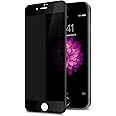 Anti-Spy Privacy Screen Protector, [Full Coverage] [Case Friendly] [Super Clear] Anti-Spy 9H Hardness Tempered Glass Screen Protectors (iPhone 7P/8P)