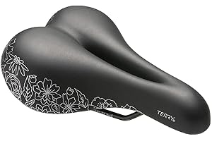 Terry Women's Cite X Gel Cycling Saddle - Synthetic Top Bike Seat with Gel Layer Lightweight Shock-Absorbing Elastomers