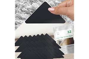 ‎LEDGEBAY Ledgebay Teppichstopper Antirutschunterlage für Fliesen, Laminat & Holz - Wiederverwendbare & waschbare Teppich Stopper rutschfest zum Ecken fixieren - Anti-rutsch Unterlage für Teppiche (32)