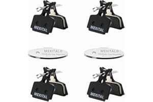 MEXITAL 4 Paar Scheibenbremsbeläge Fahrrad für All Formula R1 Models R1 RR1 C1 R0 RX Mega The One The One FR T1 CR3 07-4