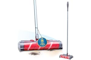 ‎LIVINGTON Livington Voom - Turbo Akku-Besen - elektrischer Akkubesen kabellos - Akku Kehrer mit selbstreinigender Bürstenrolle - Elektrobesen für Hartböden, Teppiche & Fliesen - für eine gründliche Reinigung