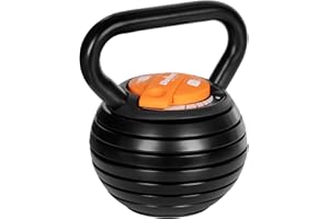 REBEL ELECTRO Rebel Kettlebell Żeliwny Automatyczny Regulowany 18 kg RBA-2324-18