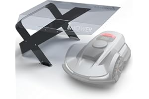 Idea Mower garage per robot tagliaerba Mobius compatibile con Sunseeker Orion, copertura contro le intemperie in policarbonato