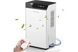 Deumidificatore,Kitette,Doppio Semiconduttore,Telecomando,Serbatoio Dell'acqua 2L Tubo Scarico1.5m,Sbrinamento Automatico,750ml/giorno Deumidificatore Casa Muffa,Deumidificatore Ambienti,Armadio,Bagno