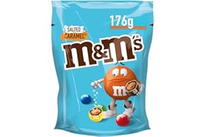 M&M's Salted Caramel Snack en Bolitas de Colores de Caramelo salado y Chocolate con Leche (176g)