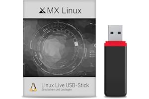 PC BILLIGER Linux MX mit 64 Bit auf 32 GB USB 3.0 Stick - USB Live Stick - bootfähig