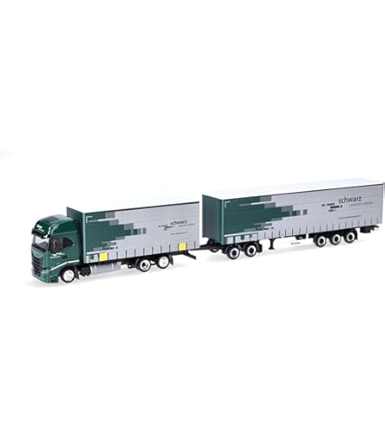 Herpa 317665 Scania CS 20 HD Kühlkoffer-Sattelzug, Weser-Trans Bremen