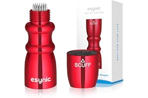 eSynic Professional 3 in 1 Snooker Cue Tip Shaper Durable Snooker Accessories Billiard Snooker Pool Cue Tip Shaper Snooker Cue Tips 3 in 1 Tool - Shaper, Scuffer, Aerator