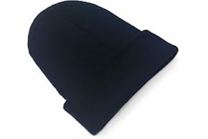 WSUK Beanie Hat Mens Ladies Womens Unisex Slouch Winter Woolly Turn Up Knitted Neon