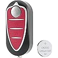 3 button Car Key Fob Case Cover Replacement For Alfa Romeo Mito Giulietta 159 GTA Alfa Romeo 4C Key Case with Battery CR2032