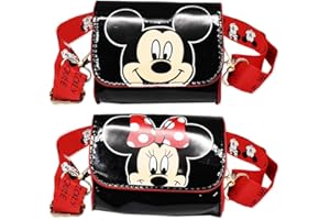 Babioms 2pcs Kinder Umhängetasche, Cartoon Crossbody Purse, für Mädchen zum Ausgehen oder Reisen, Cartoon Schulter-Tasche（12 * 9 * 6cm）