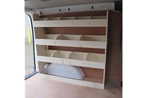 Vanify - Kompatibel mit Volkswagen Caddy L1 2003-20 Fahrzeugeinrichtung Fahrzeugregale, Fahrerseite Regal