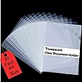 FUTURE X Transparent A4 File Folder - Heavy Duty 100 Micron Document Holder with 10 Sleeves, Ideal for School, Office, Certificate Storage, Durable Plastic Files Organizer, 310x220 mm (Pack of 20)