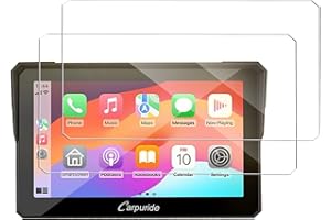 NUCNOK 2 Pezzi Pellicola Protettiva per Carpuride W702/W702B (Non Vetro Temperato),HD Film Hydrogel Flessibile,Copertura Completa Anti-Graffio